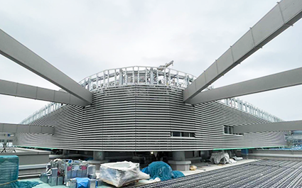 大型商業施設 屋上ルーバー