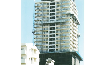 浦安 マンション 全階 各フロア手摺り工事